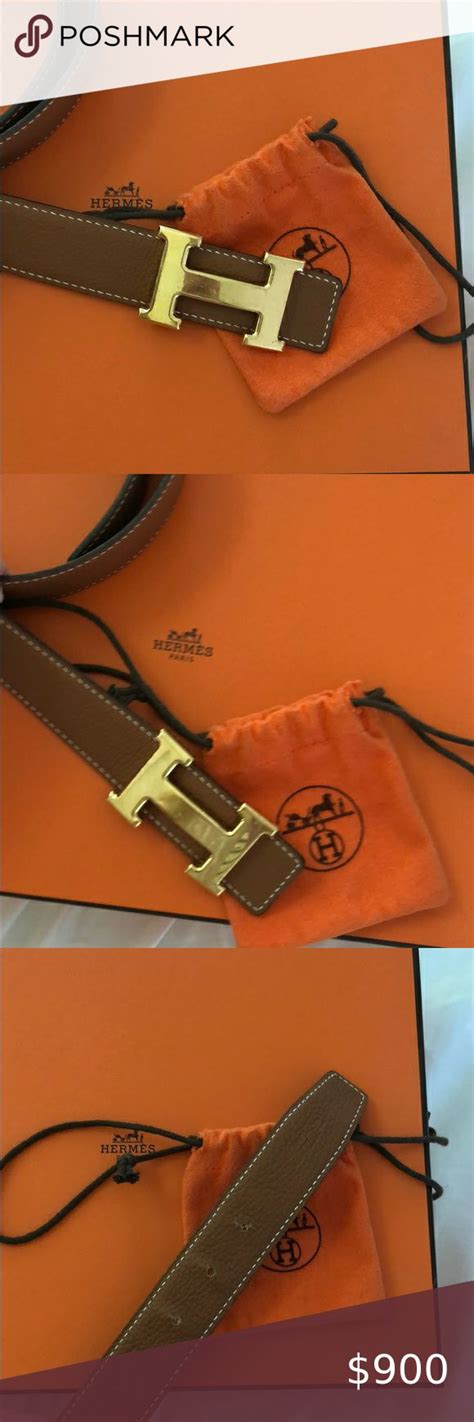 authentic brown black hermes belt with dust bag|authentic Hermes belts.